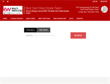 Tablet Screenshot of bestdarnrealestate.com